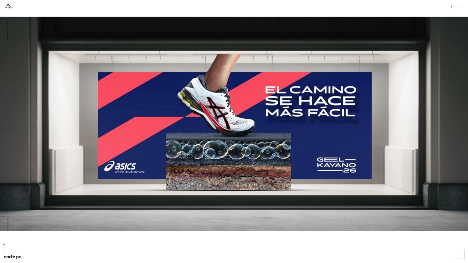 ASICS GEL-KAYANO 26 campaign creative