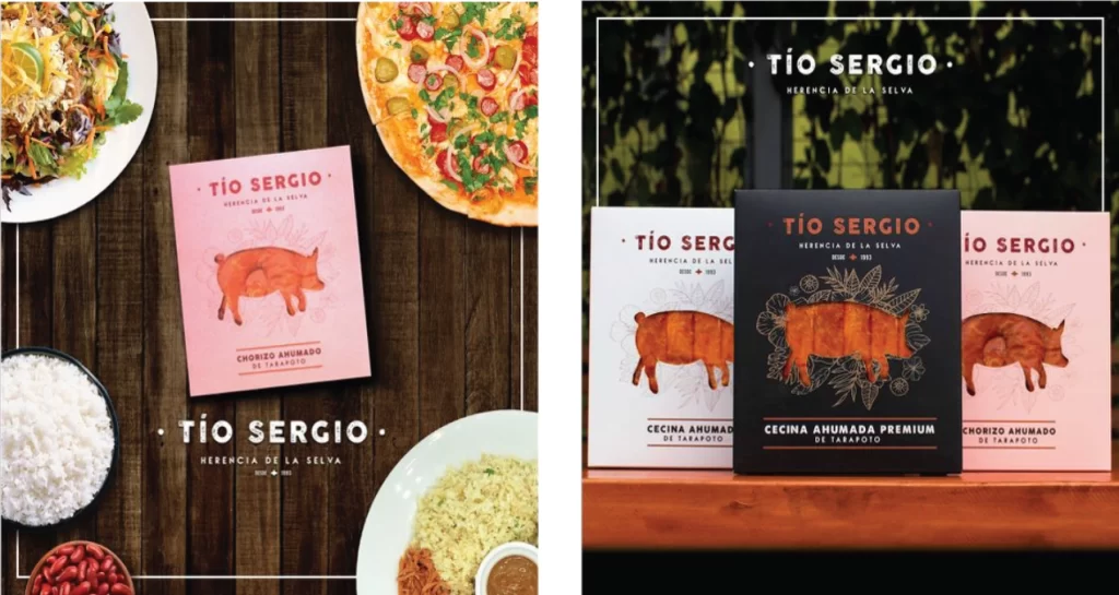 Tío Sergio packaging: an identity inspired by Amazonian heritage